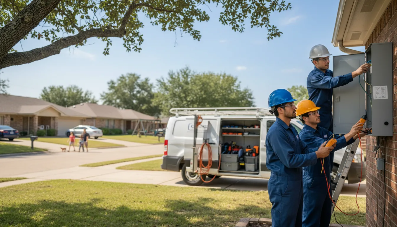 Certified electrician providing emergency electrical services in Winn, MI